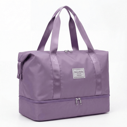 Der SwissBella Horizon Weekender in Misty Lavender – exklusive Studioansicht auf weissem Hintergrund für die Variantenwahl.